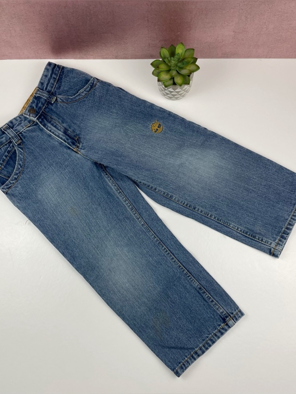 Timberland Blue Denim Jeans Casual Boy Size 5